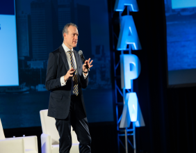 Jason Schenker Delivers Keynote at the American Association of Port Authorities (AAPA) 2024 Annual Convention in Boston