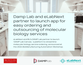 Damp Lab and eLabNext partner to launch software for easy ordering and outsourcing of molecular biology services
