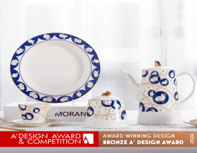 Blue White Rabbit by Tingting Guo Wins Bronze in A' Kitchenware and Horeca Awards