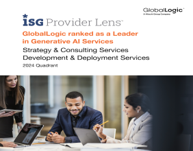 GlobalLogic Named a Leader in Generative AI Services by ISG Provider Lens™