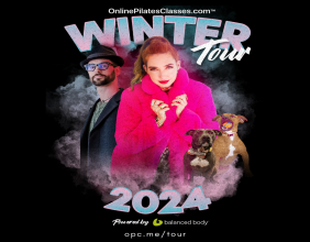 OnlinePilatesClasses.com Unveils Winter Tour Dates and Locations with Balanced Body® as Primary Sponsor