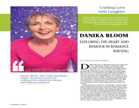 Danika Bloom – Crafting Love with Laughter: Exploring the Heart and Humour in Romance Writing