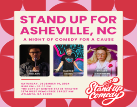 Stand Up for Asheville: A Night of Laughter to Rebuild Lives and Communities Affected by Hurricane Helene
