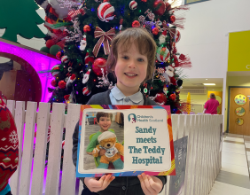 Five Year Old Sandy Releases New Health Rights Book On Human Rights Day