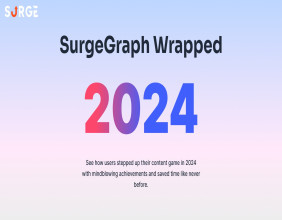SurgeGraph Unveils 2024 Wrapped: A Year of Transformative Content Creation and SEO Milestones