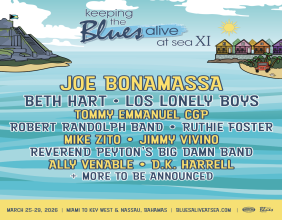 Blues Rock Titan Joe Bonamassa & Vocal Powerhouse Beth Hart Are Back Together On Newly Announced KTBA At Sea XI
