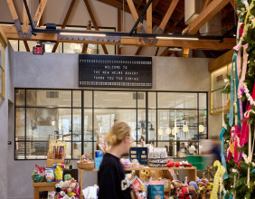 Helms Bakery Reopens with a Unique Twist: Oat Foundry’s Split Flap Display Brings Nostalgic Innovation to Culver City