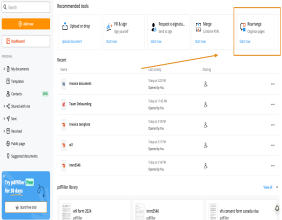 pdfFiller by airSlate Introduces the Revamped Rearrange Tool to Streamline Document Workflows from Dashboard and Editor