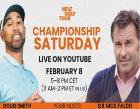 SIR NICK FALDO RETURNS TO THE BOOTH FOR NEXT GOLF TOUR CHAMPIONSHIP SATURDAY