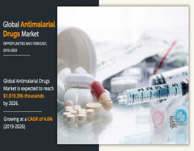 Antimalarial Drugs Market Set to Surge to $1.02 Billion by 2026 at a 4.6% CAGR