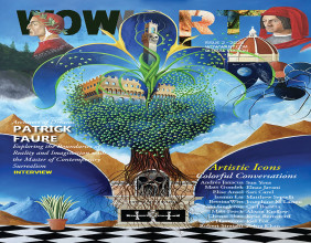 Patrick Faure Graces the Cover of WOWwART Magazine’s Latest Issue and Receives Creative Excellence Award