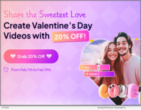 Celebrate Valentine’s Day 2025 With Hitpaw Edimakor: Share Love Through Stunning Video Creations