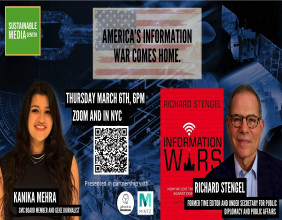 America’s Information War Comes Home: Former Under Secretary of State Richard Stengel to Address Digital Disinformation