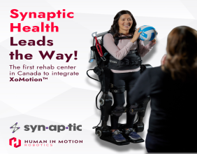Human in Motion Robotics Announces First Sale of XoMotion™ to Synaptic Health in Calgary, Canada