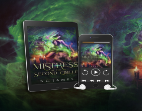 Audible Release of Mistress of the Second Circle (Cursed Sands Book 1) by B.C. James