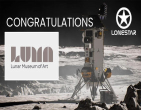 SUCCESSFUL LANDING OF THE LUNAR MUSEUM OF ART ON THE MOON