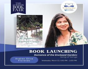 Andrea Oliva Florendo Launches “Romance of the Enclosed Garden: Song of Songs” at London Book Fair 2025