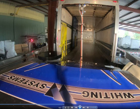Whiting Systems to unveil latest update to the autonomous internal trailer wash out at TMC booth 1529