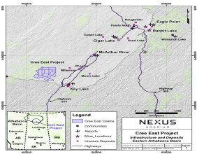 Nexus Uranium Provides Interim Drill Results from Cree East Project