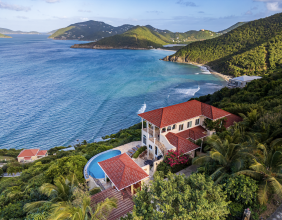 British Virgin Islands Estate With Breathtaking Water Views to be Sold at Online Auction Beginning March 31st