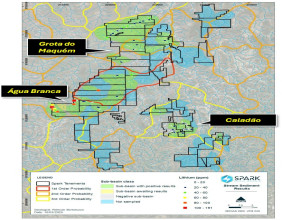 Spark Energy Sampling Results Add 17 Prospective Drainage Basins for Lithium
