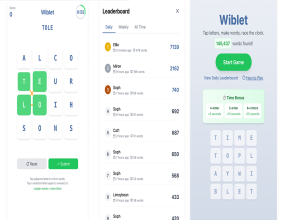 Wiblet.com : A Fun Word Game Built in a Day Using AI Tools