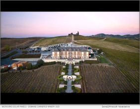 Domaine Carneros Celebrates 20 Years Of Solar Leadership This Earth Day