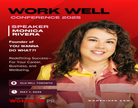 Monica M. Rivera at YOU WANNA DO WHAT?! to Speak at Women in PR North America's WorkWell Conference 2025
