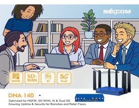 NEXCOM DNA 140 Delivers Edge-Ready Enterprise Performance with Dual 5G and Automated Self Recovery