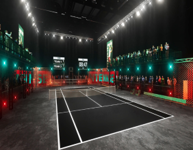 INTENNSE Unveils Groundbreaking Tennis Arena in Atlanta, Launching New Pro League This June