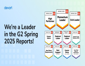 Devart Earns Leader Badges in G2’s Spring 2025 Reports for Excellence in Database Management