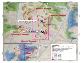 Riverside Resources and Questcorp Mining Execute Definitive Option Agreement for La Union Project, Sonora, Mexico