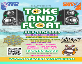 eKoostik Hookah to Headline Toke and Float 2025 Music Festival in Uniontown, Ohio