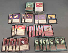 Quinn's to auction the Michael Quigley collection of Wizards of the West Coast Magic: The Gathering trading cards May 15
