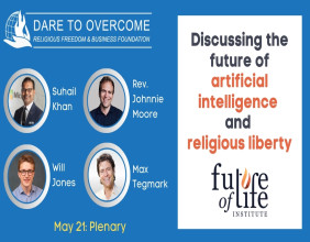 Session to discuss the future of artificial intelligence and religious liberty