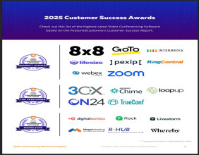 The Top Video Conferencing Software Vendors According to the FeaturedCustomers Spring 2025 Customer Success Report
