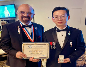 Economist Lingyun Xiang Honored with Humanitarian Award