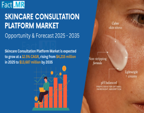 Skincare Consultation Platform Market Projected to Grow at 12.5% CAGR Hitting USD 13,687 million by 2035, Fact.MR Report
