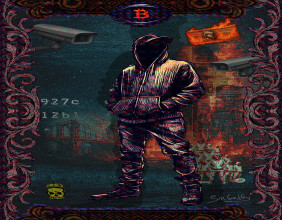 Sir Gadfly Unveils Fiat Prison — Two 1/1 Bitcoin-Inscribed Lenticulars Debut at Inscribing Vegas 2025