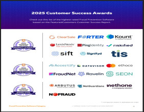 The Top Fraud Prevention Software Vendors According to the FeaturedCustomers Spring 2025 Customer Success Report