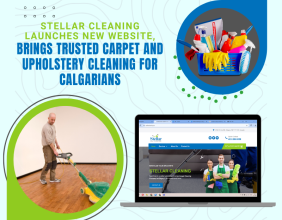 Stellar Cleaning Launches New Website, Brings Trusted Carpet and Upholstery Cleaning For Calgarians