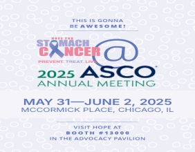 Hope for Stomach Cancer Takes the National Stage at ASCO 2025