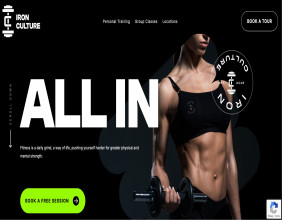 eDesign Interactive Launches Sleek, User-Friendly Website for Iron Culture, New Jersey's Premier Gym