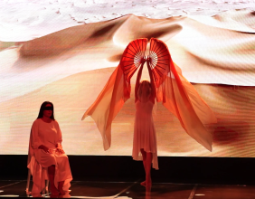 Elena Brovelli Showcases Textile Portal ‘Ligea’ at Milan Gala Supporting Women’s Health