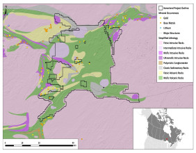 Kenorland Expands Exploration Portfolio in Ontario and into New Brunswick