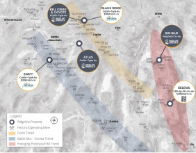 Ridgeline Minerals Acquires High-Grade Oxide Gold Project, Further Consolidating Land Position at the Atlas Project, Nevada