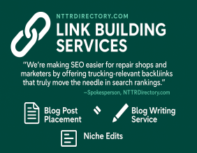 NTTRDirectory.com Launches Link Building Services for Truck Repair Businesses and SEO Experts