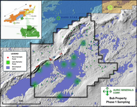 Auric Minerals Announces Completion of Phase 1 Exploration on the Bub Property in Central Mineral Belt, Labrador