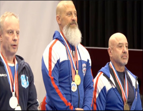 Dr. Damian Fronzaglia Wins 6th IPF World Title at 2025 World Bench Press Championships in Drammen, Norway.
