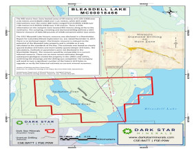 Dark Star Commences Data Compilation On Historical Bleasdell Uranium Deposit In Preparation for 2025 Exploration Program